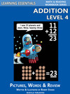 Addition Level 4 (eBook): Pictures, Words & Review